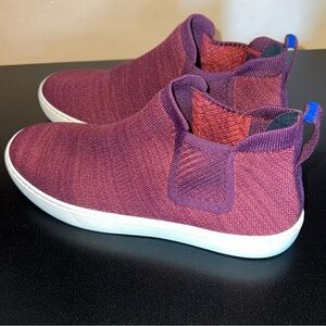 Rothy's Berry Knit High-Top Sneakers